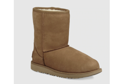 Botas UGG en marrón.