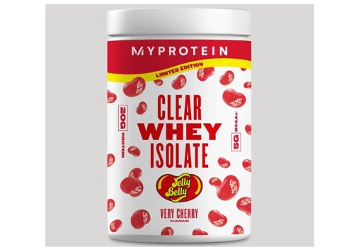 El sabor de las golosinas Jelly Belly llega a la Clear Whey de Myprotein