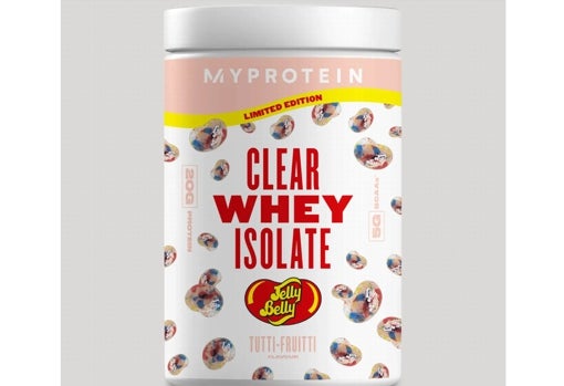 El sabor de las golosinas Jelly Belly llega a la Clear Whey de Myprotein