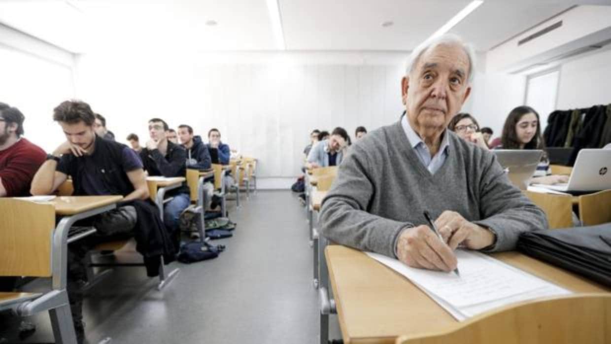 Miguel Castillo ha logrado una beca Erasmus a los ochenta años