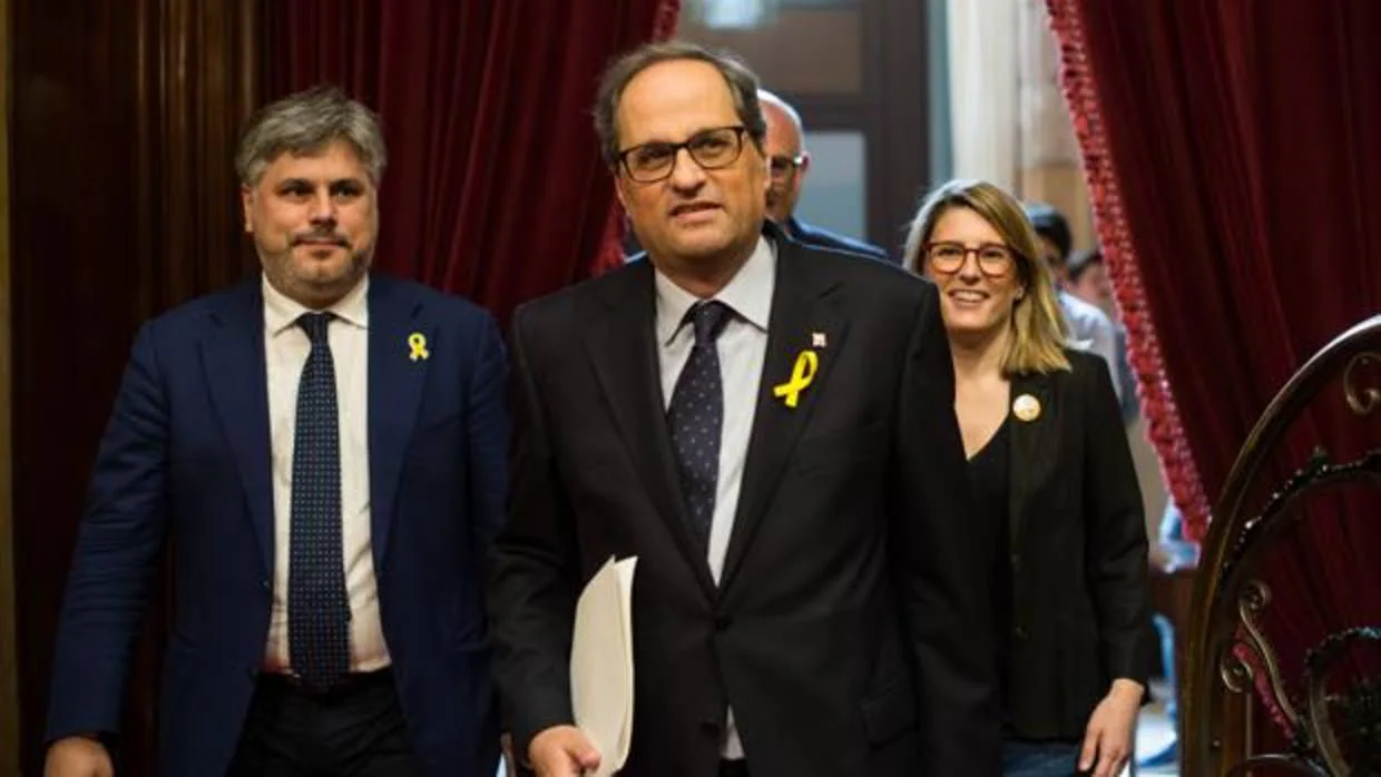 Quim Torra, un presidente de la Generalitat con propuestas independentistas