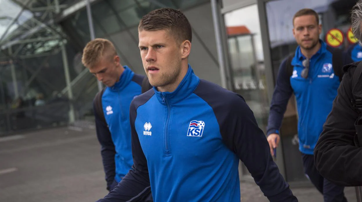 Johann Berg Gudmundsson, jugador de la selección islandesa de fútbol