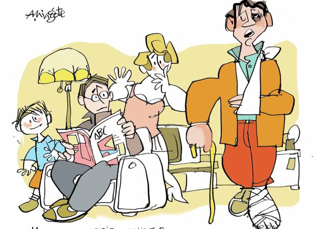 Mingote y los partidos amistosos