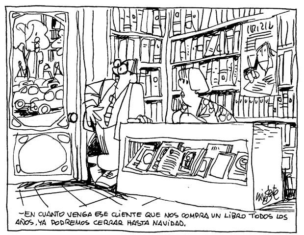 Mingote y las librerías