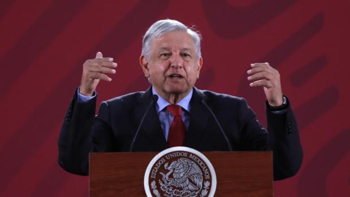 El presidente de México Andrés Manuel López Obrador