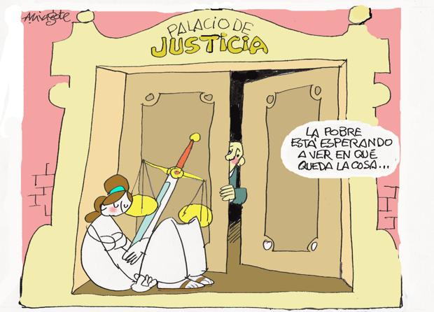 La Justicia, vista por Mingote