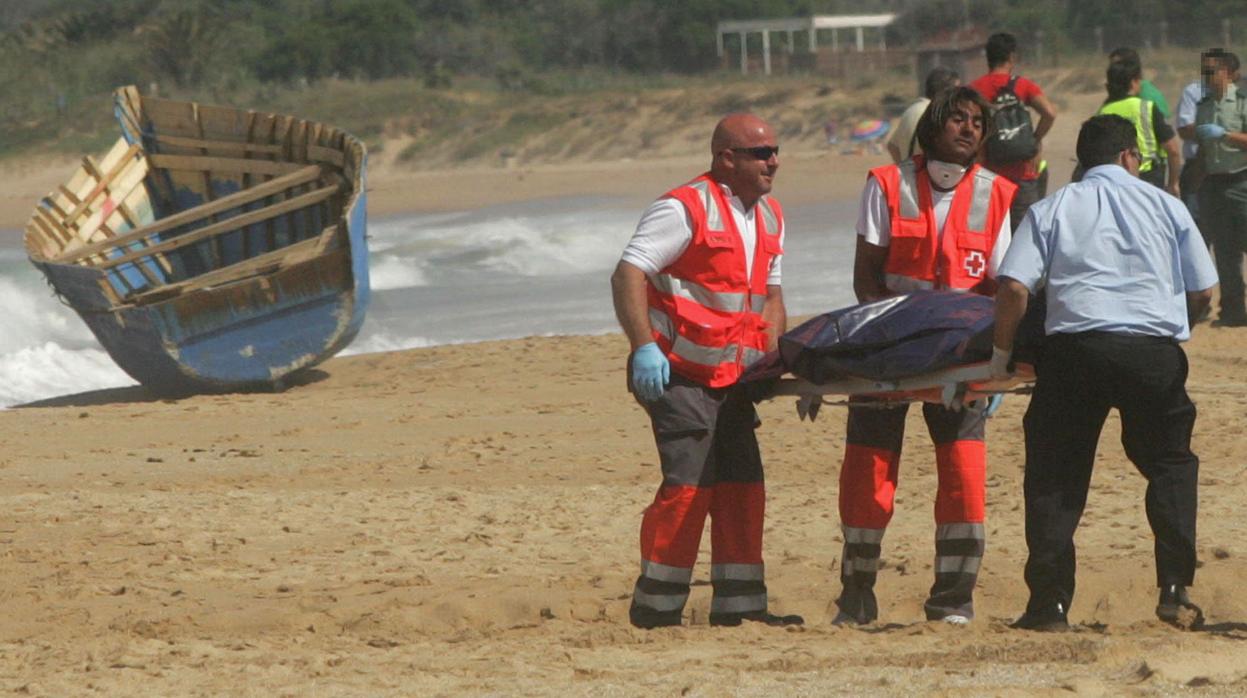 Una de las últimas tragedias en las playas gaditanas.