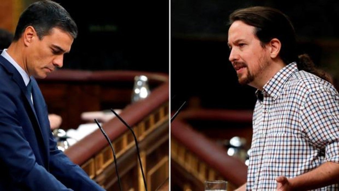 Pedro Sánchez y Pablo Iglesias