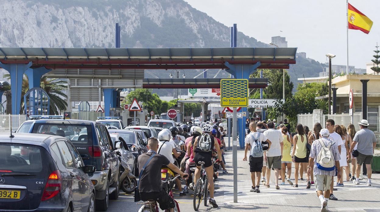 Control de Aduana en Gibraltar