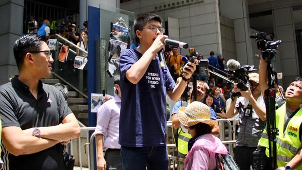 Detenido el famoso activista Joshua Wong antes de un nuevo fin de semana de protestas en Hong Kong