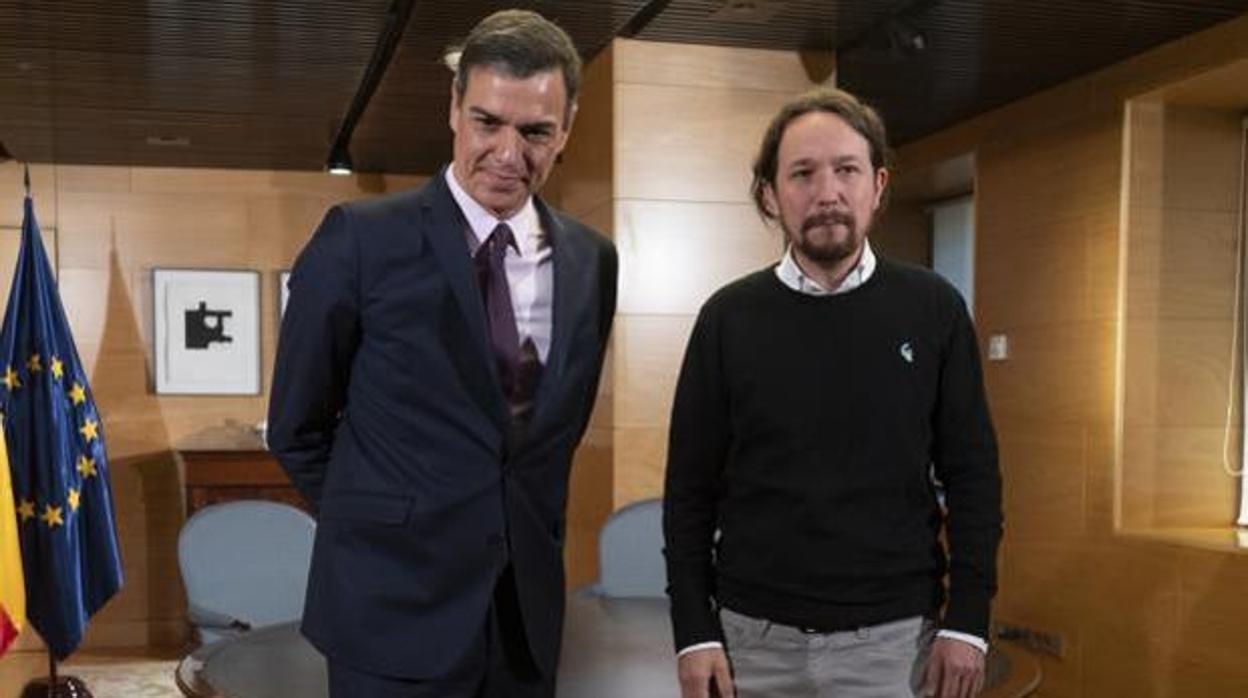 Pedro Sánchez y Pablo Iglesias no ocultan ya sus prioridades partidistas, por encima de las de los españoles