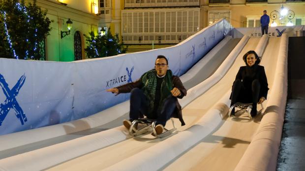 Las luces de Navidad... y el Falla en Onda Cádiz