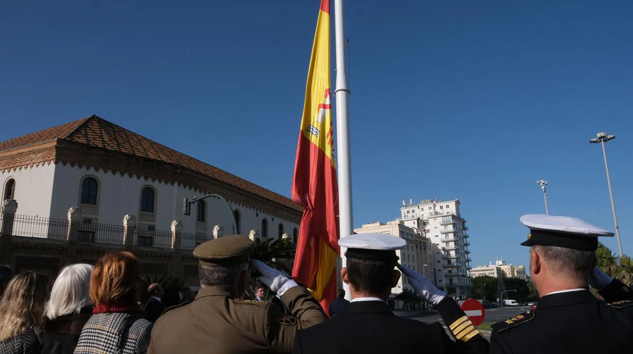 Actos del Día de la Constitución en Cádiz.