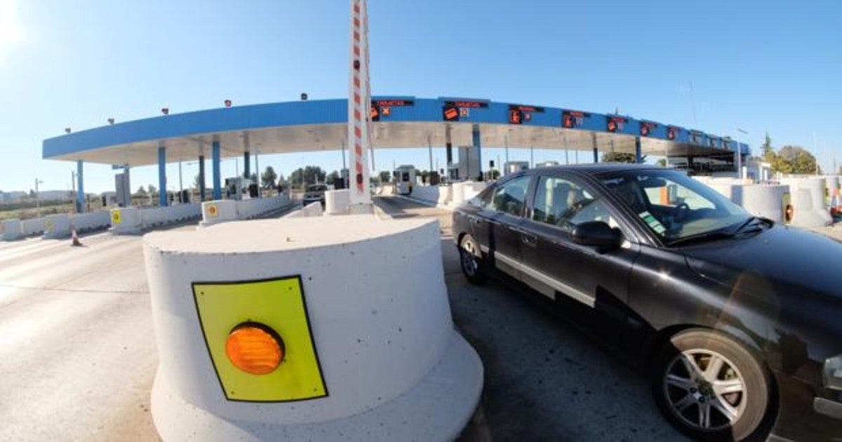 Fin del peaje en la autopista Cádiz Sevilla AP4.