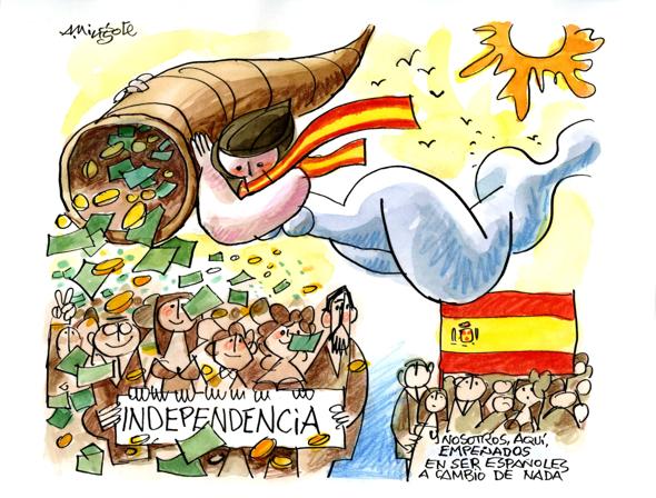 La negociación con los independentistas vista por Mingote