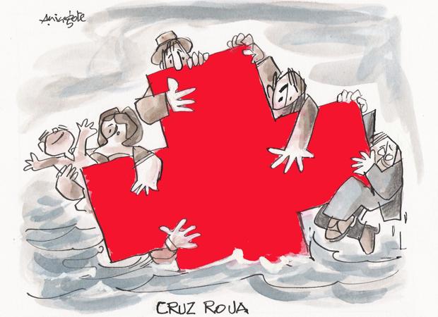 Un respiro con Mingote. El día mundial de la Cruz Roja