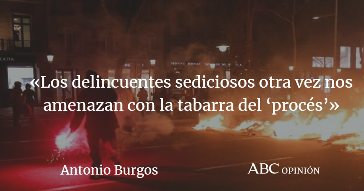 Antonio Burgos: Qué tabarra otra vez