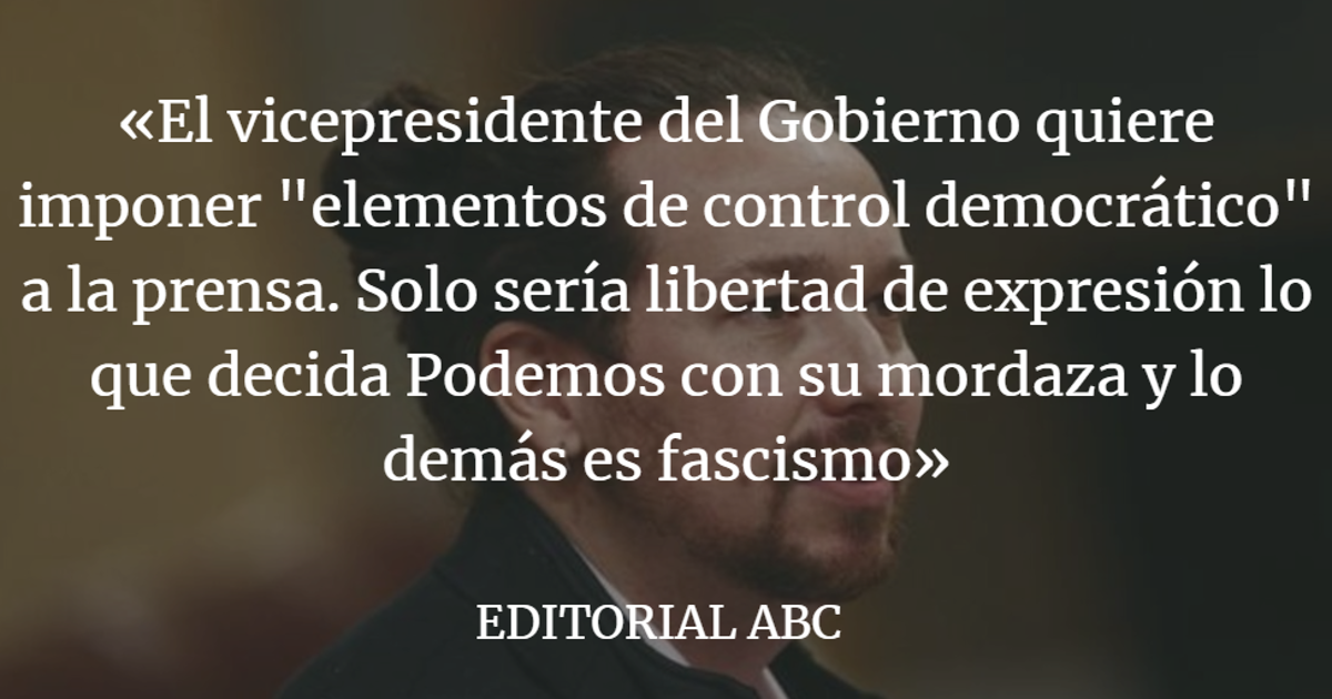 Iglesias no comprende la libertad