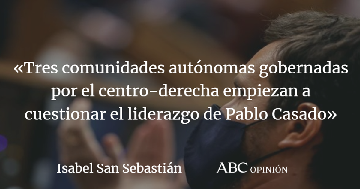 Isabel San Sebastián: Ruido de sables en el PP