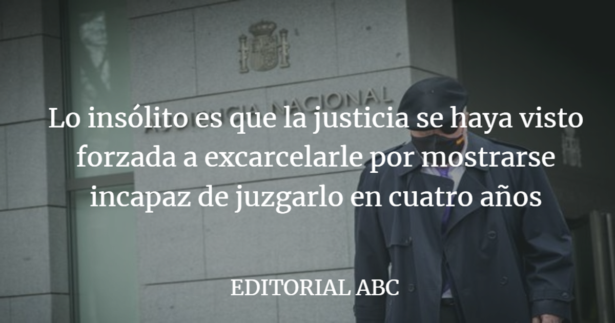 Editorial ABC: 23,5 millones de razones para juzgar ya a Villarejo