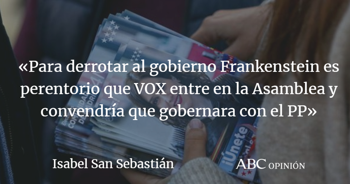 Isabel San Sebastián: Ayuso arrasa