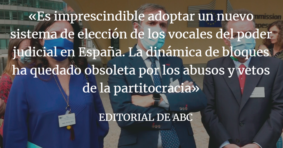 Editorial ABC: Los jueces se reivindican