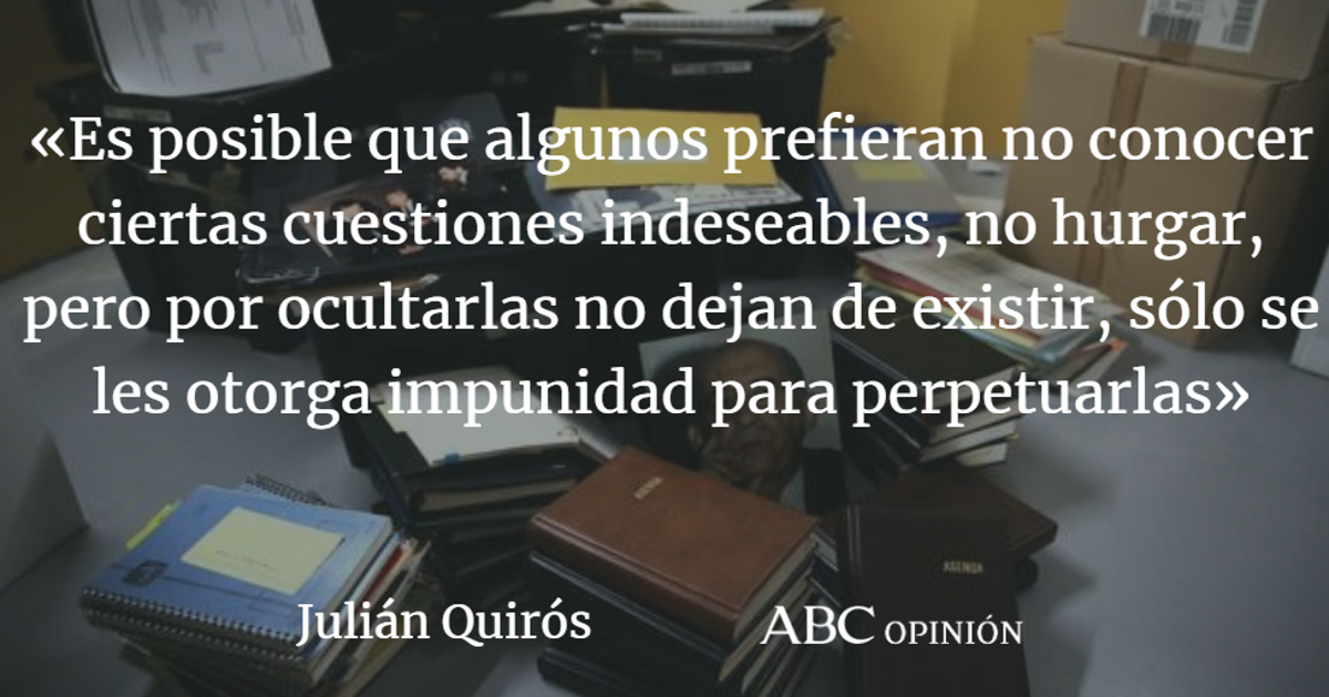 Julián Quirós: Los papeles de Manglano