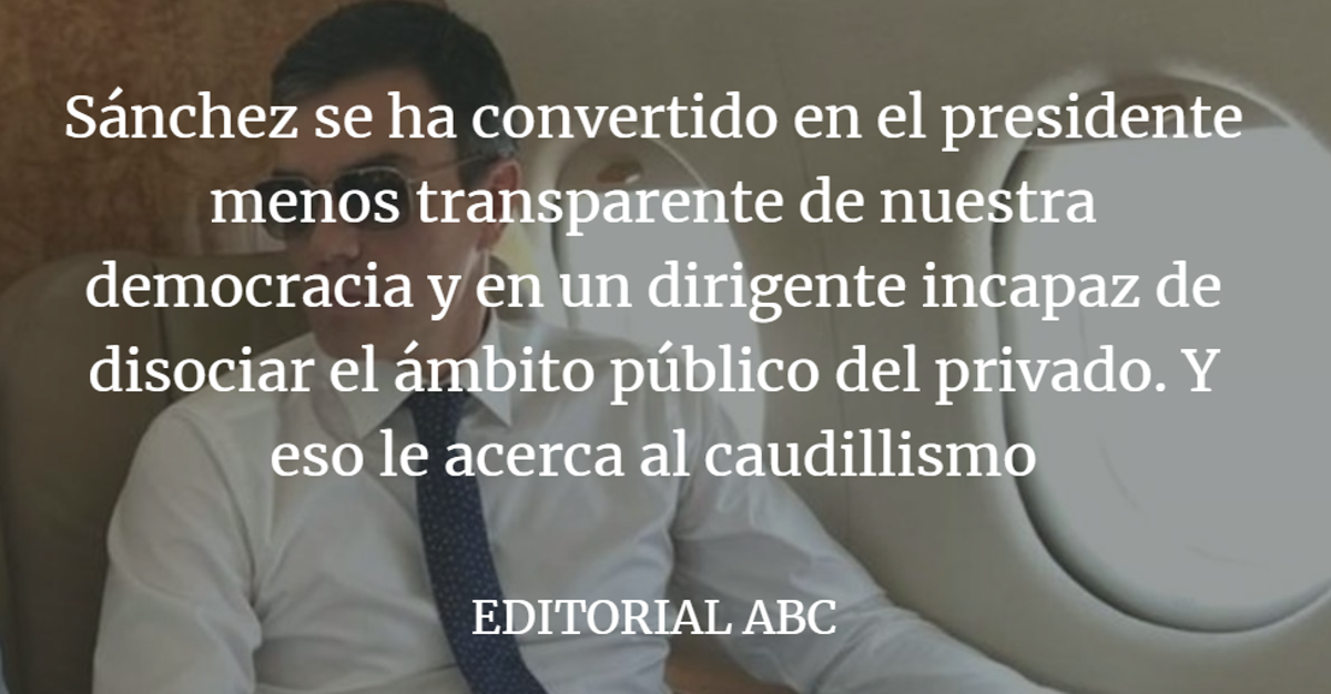 Editorial ABC: Mentiras a bordo del Falcon