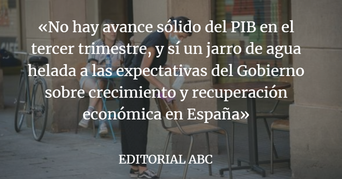 Editorial ABC: Crece la desconfianza en la recuperación económica