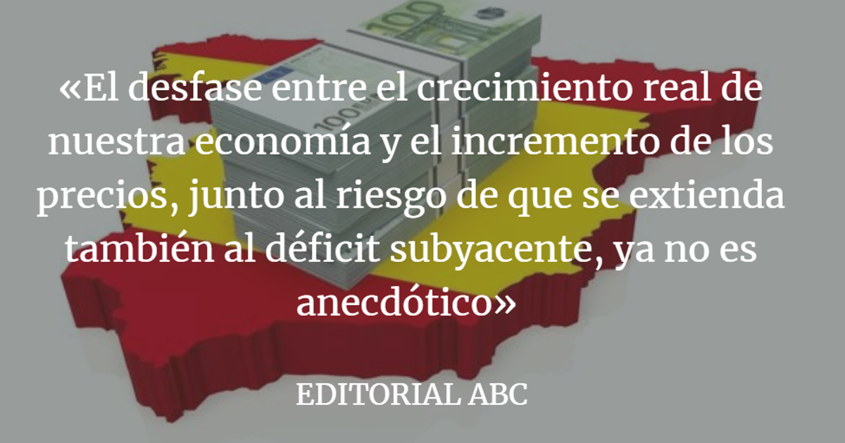 Editorial ABC: La inflación va para largo