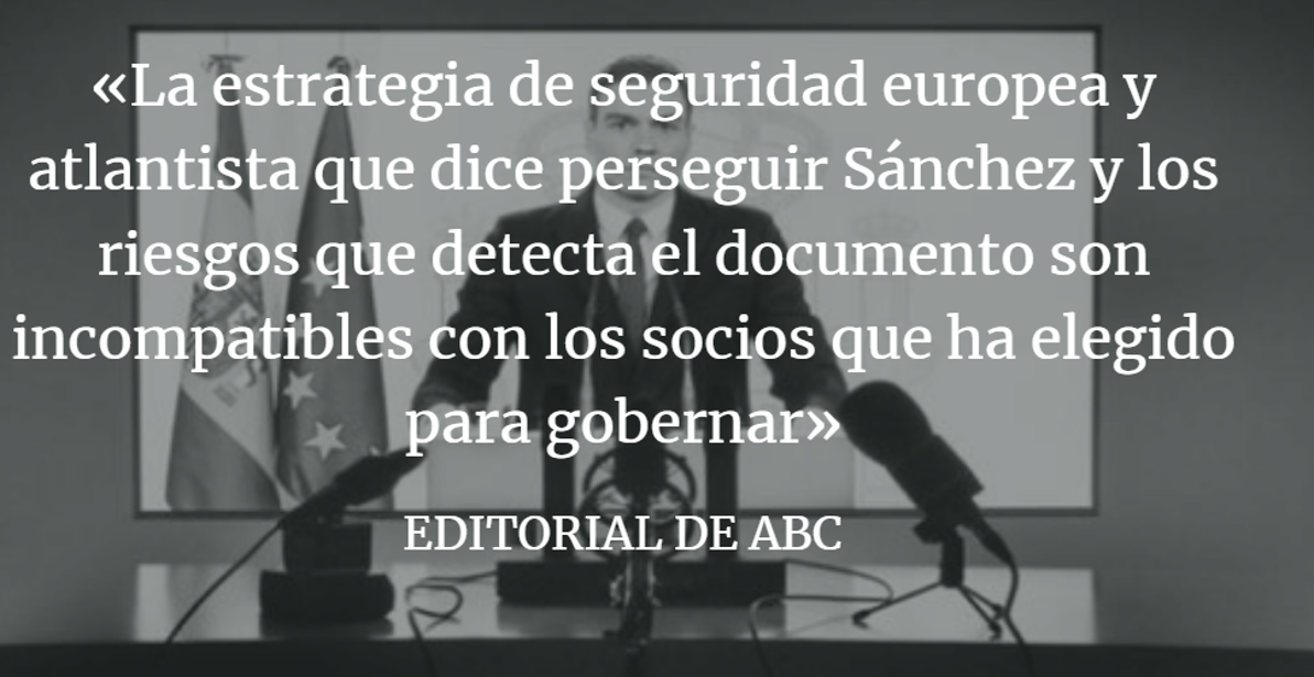 Editorial ABC: La vital seguridad nacional