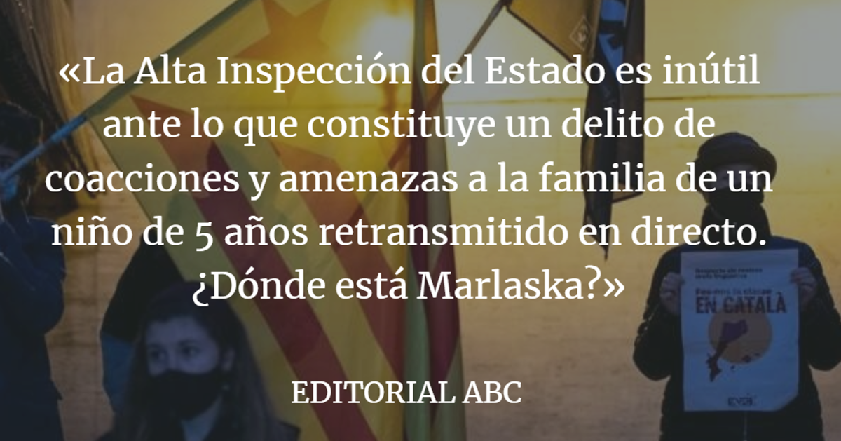 Editorial ABC: El ‘procés’ sigue en Canet