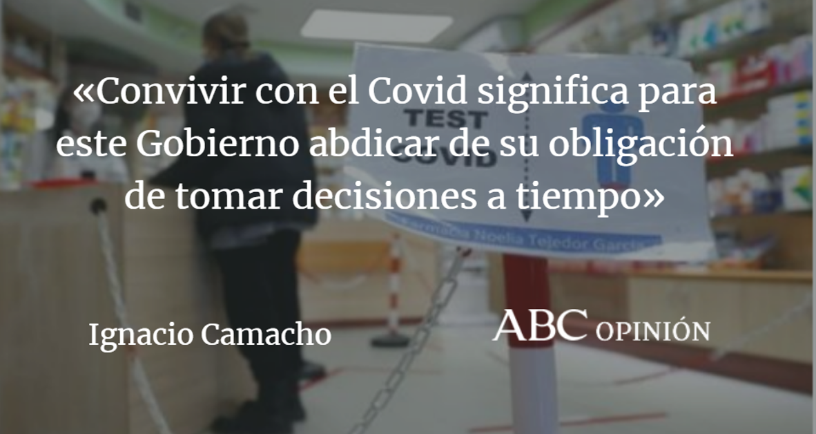 Ignacio Camacho: Salvar la Navidad y otros mantras de riesgo