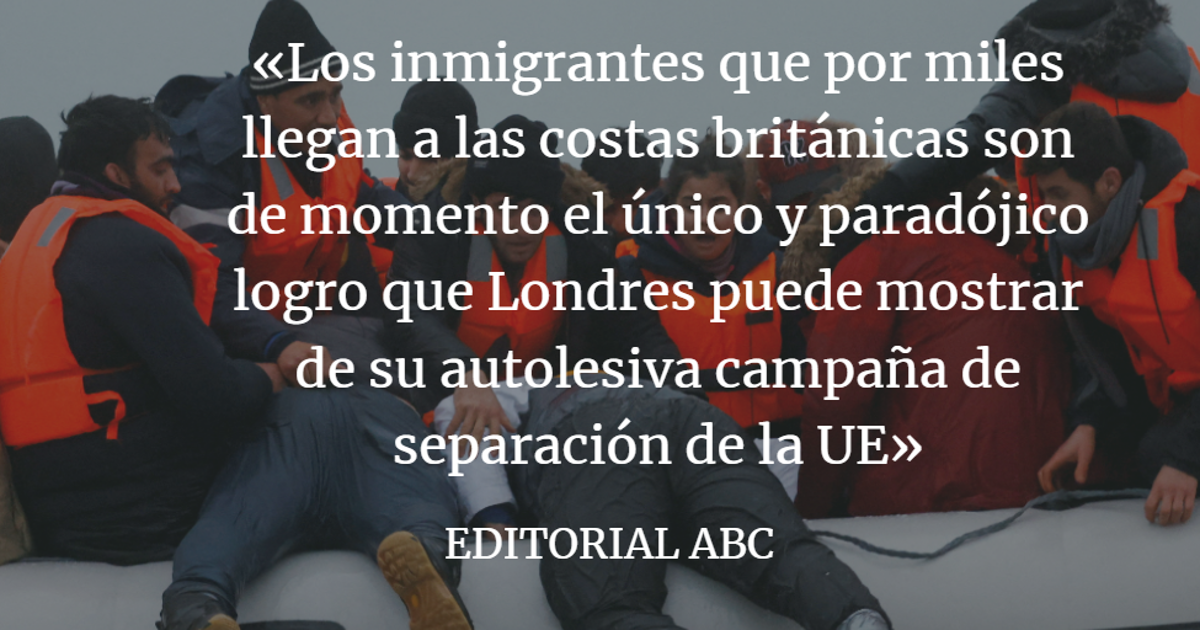 Editorial ABC: Farsa y tragedia del Brexit