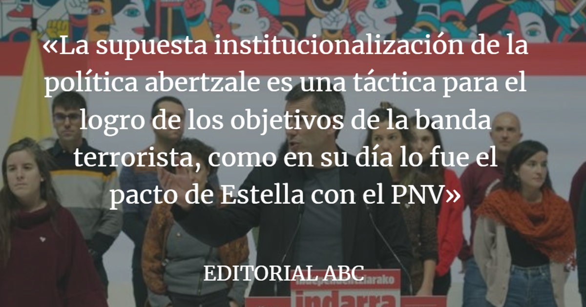 Editorial ABC: ETA se llama Sortu