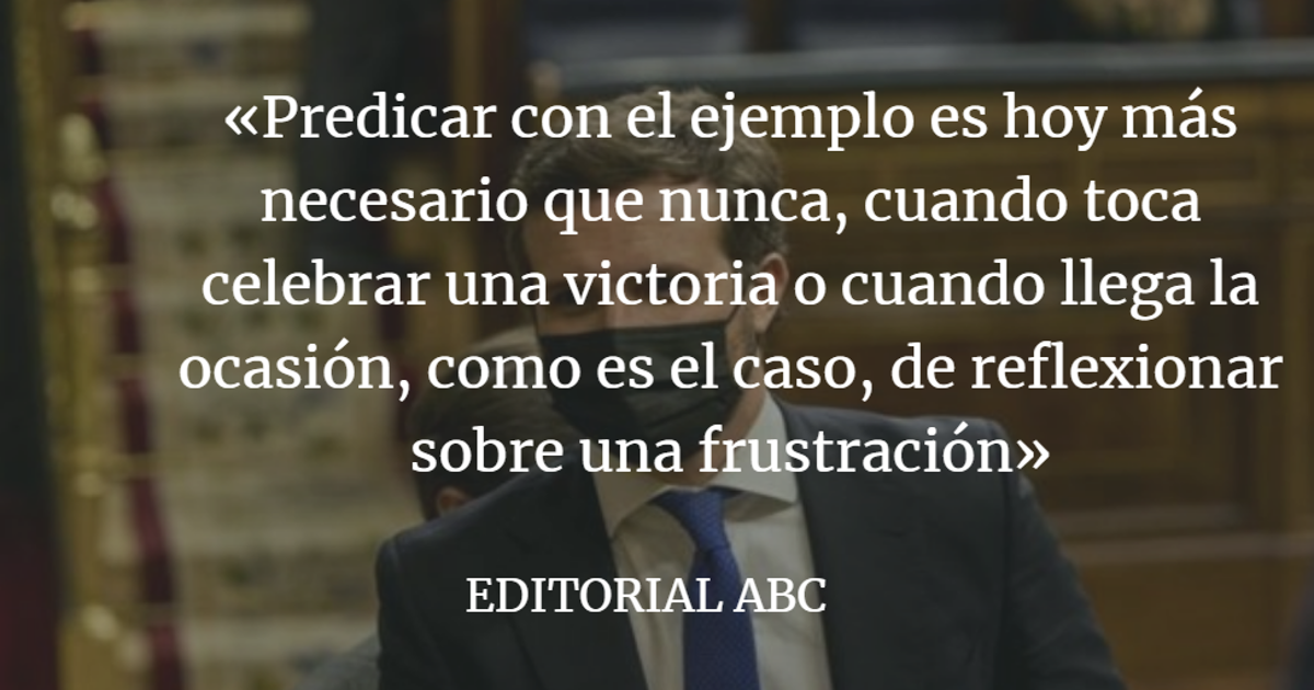 Editorial ABC: El PP no debe copiar el trato de La Moncloa a los medios