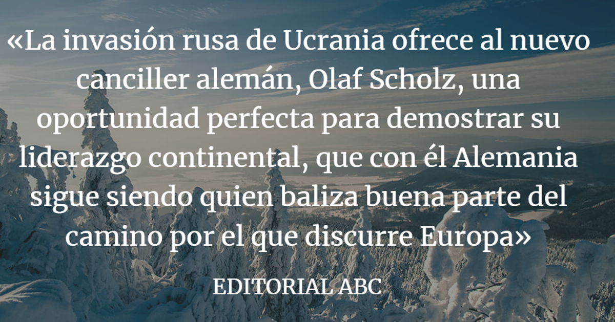 Editorial ABC: Liderazgos mundiales o de andar por casa