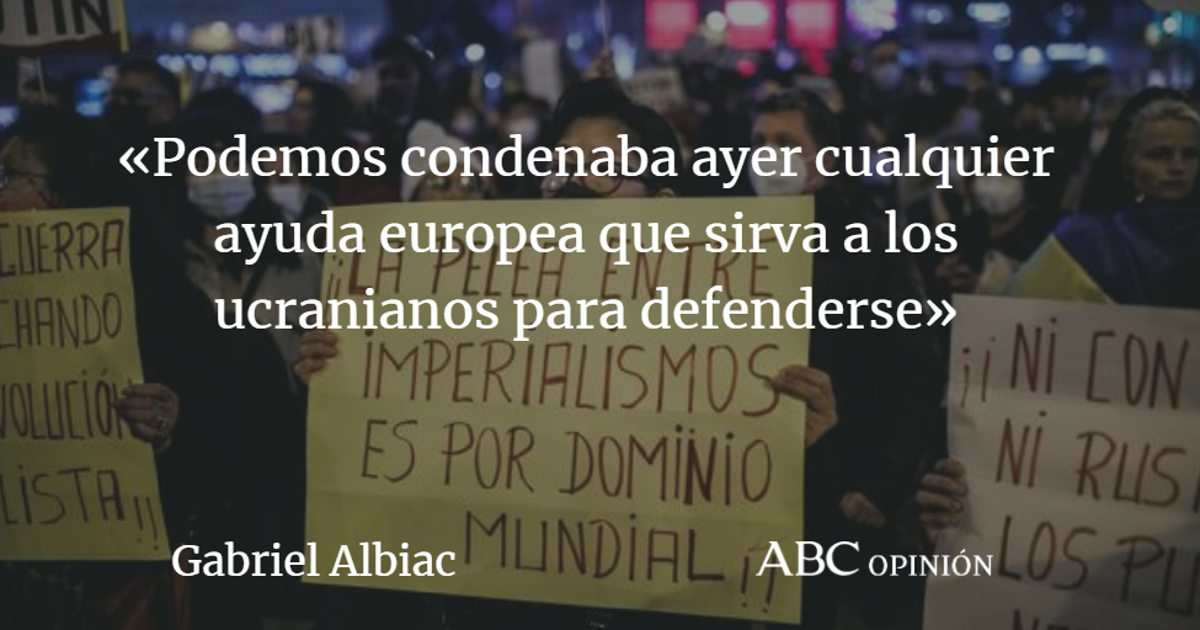 Gabriel Albiac: La paz de Putin