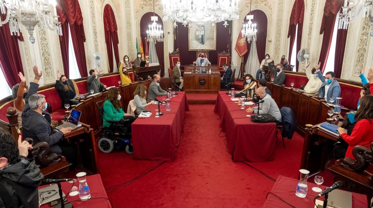 La Voz de Cádiz: El teatrillo del pleno acaba como todos sabían