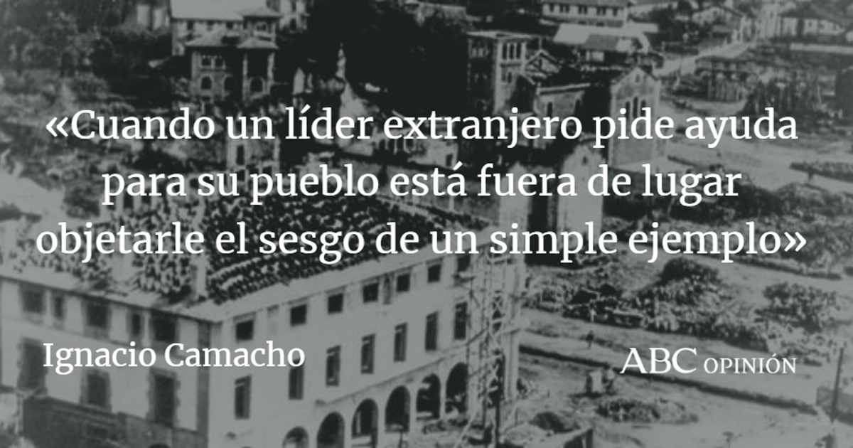 Ignacio Camacho: Guernica, el dedo y la luna