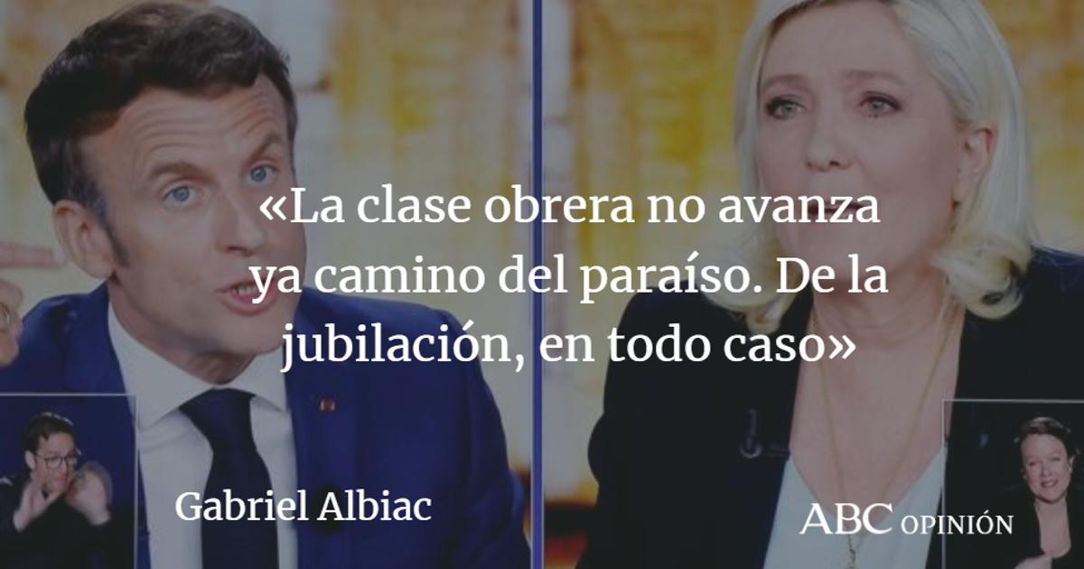 Gabriel Albiac: Sólo el proletariado ama a Le Pen