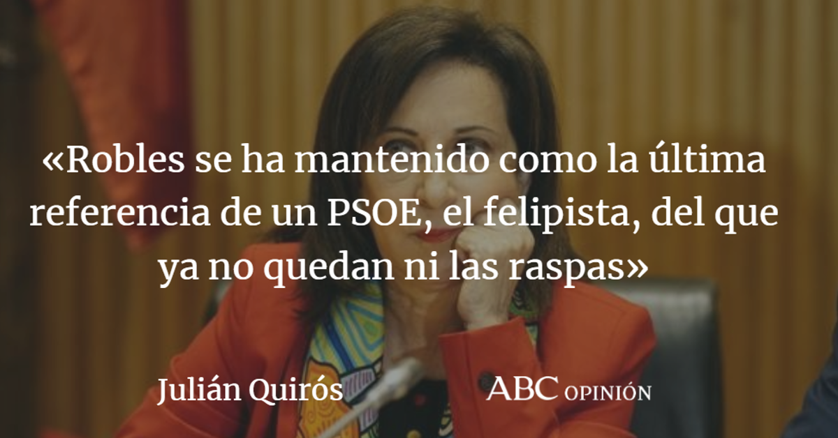 Julián Quirós: Margarita Robles