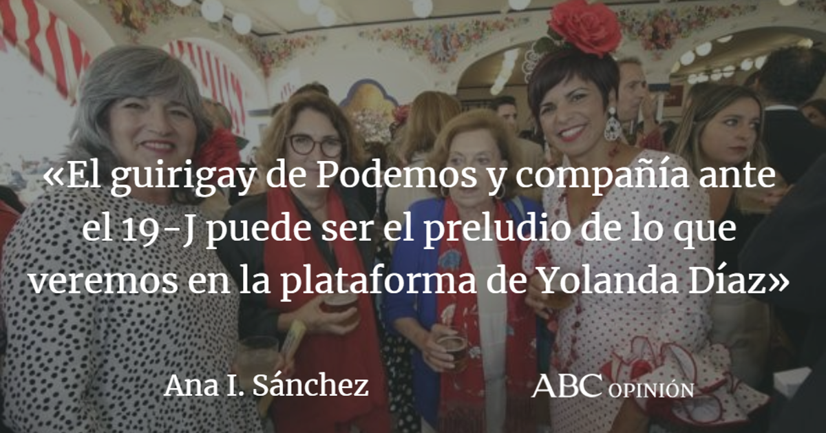 Ana I. Sánchez: La izquierda andaluza, en bragas