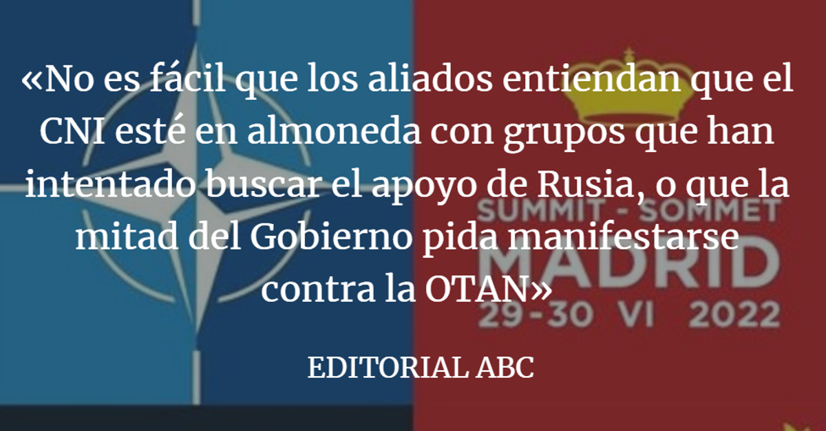 Editorial ABC: Con la OTAN, y sin complejos