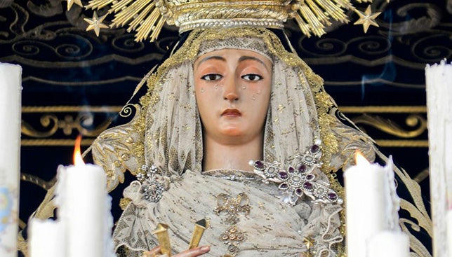 Horario e Itinerario Misión extraordinaria de la Virgen de la Soledad. Cantillana 23 de Diciembre del 2023