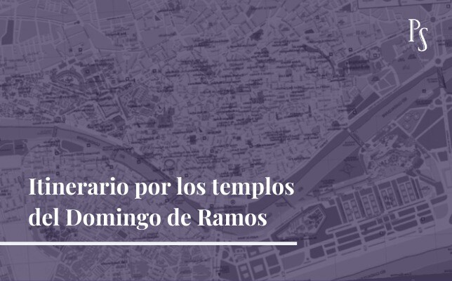exceso Ocurrencia Esquivar Itinerario gráfico del Domingo de Ramos en Sevilla