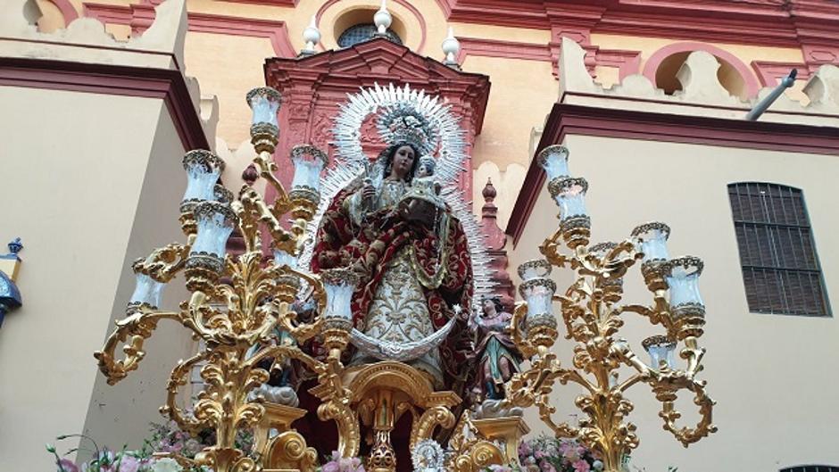 Horario e Itinerario Procesión Madre de Dios del Rosario. Sevilla 12 de Octubre del 2023
