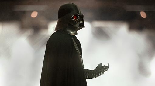 Una de las primeras imágenes de Darth Vader en Rogue One que se difundieron
