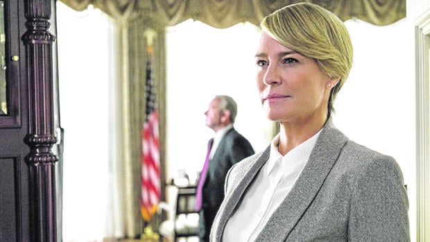 Robin Wright («House of cards»): «Trump nos está robando las ideas de la sexta temporada»
