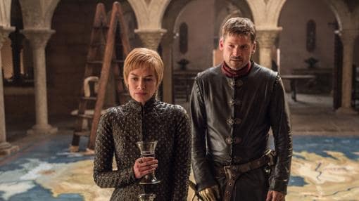 Cersei, junto a Jaime Lannister planeando su venganza